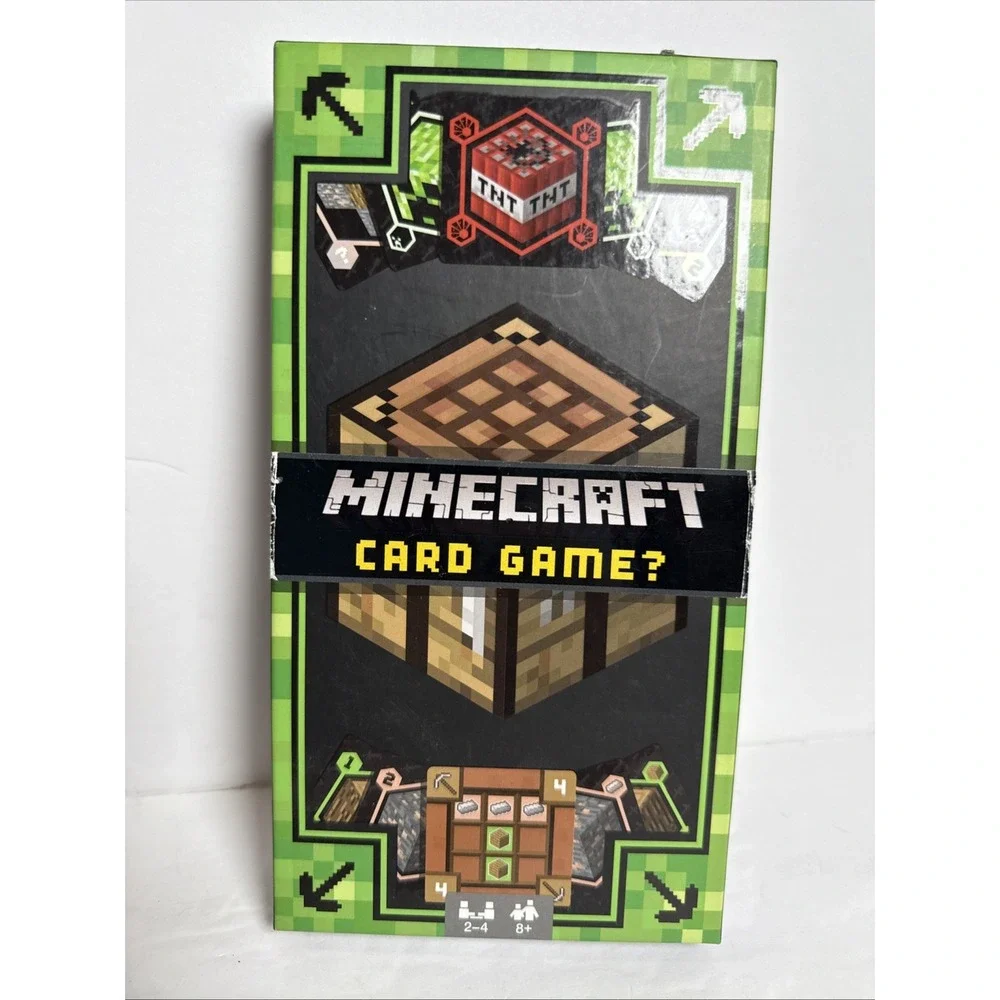 Minecraft Card Game Mattel‎ - 2-4 Players Ages 8+